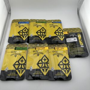 Authentic GoldDrop liquid diamond disposables