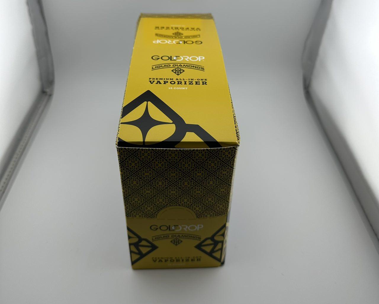 Authentic GoldDrop liquid diamond disposables
