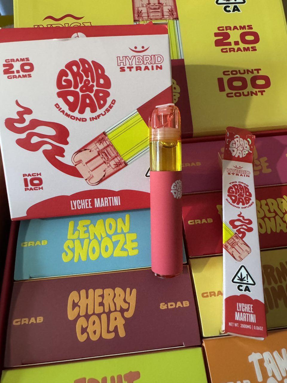 Grab and dab
