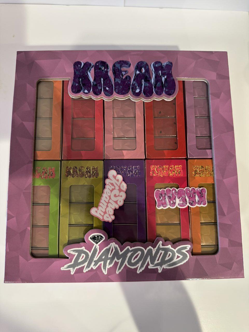 Kream diamonds disposable