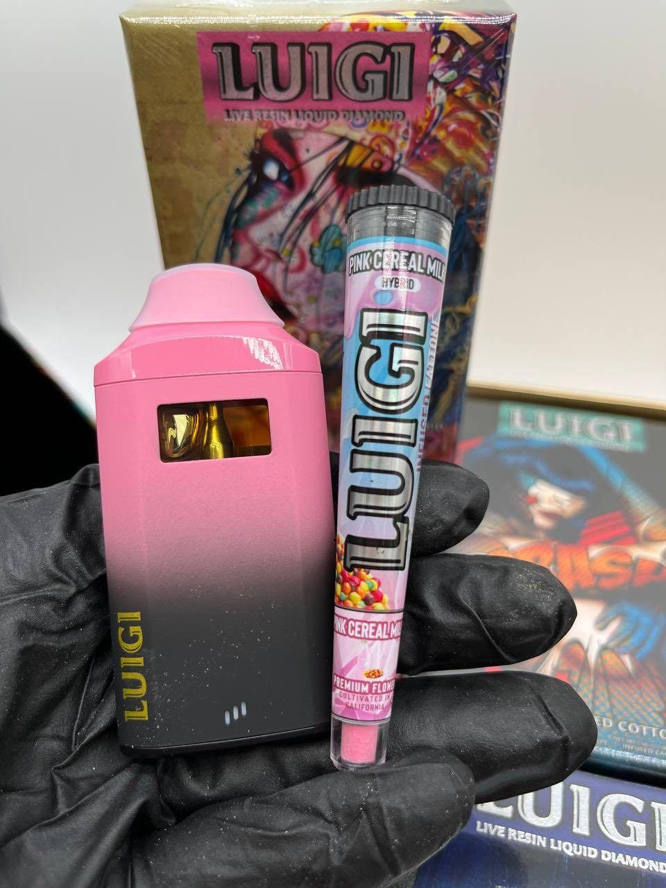 Luigi live resin + liquid diamonds