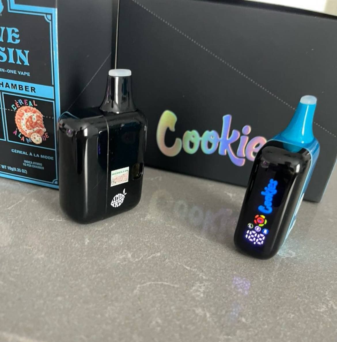 .cookies dual chamber disposables