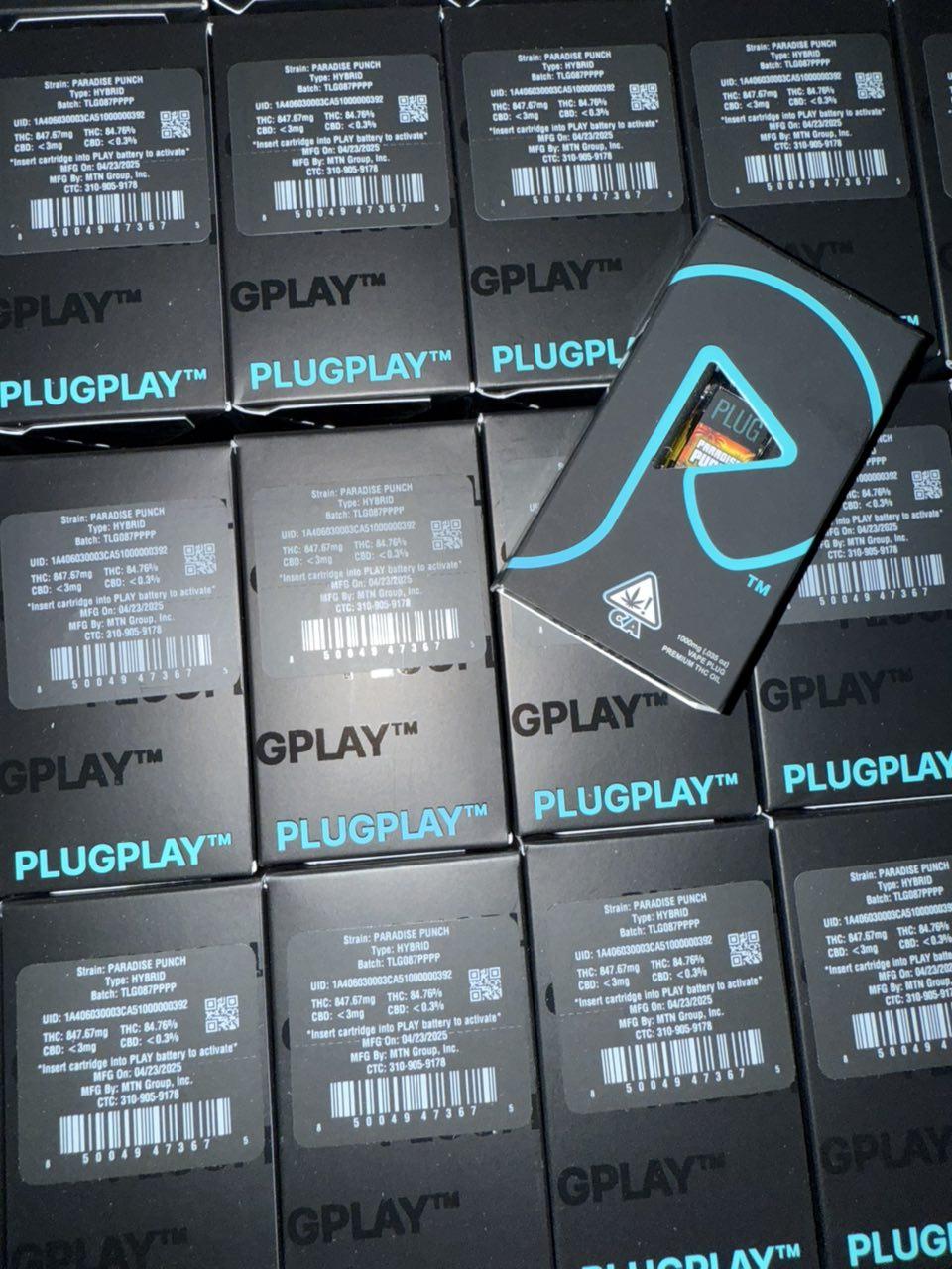 plug play live resin disposable