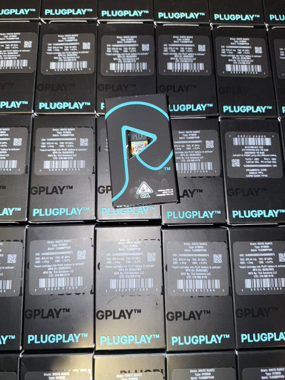 plug play live resin disposable
