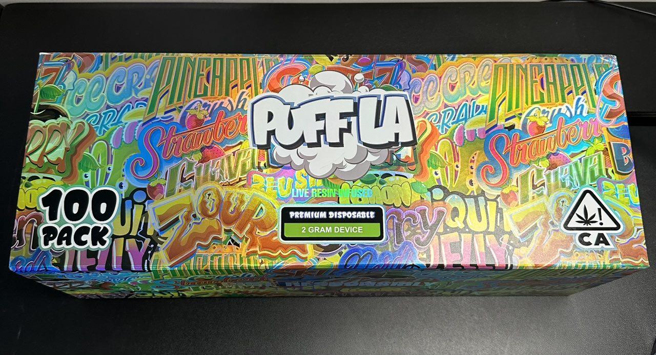 puff la live resin infused disposable