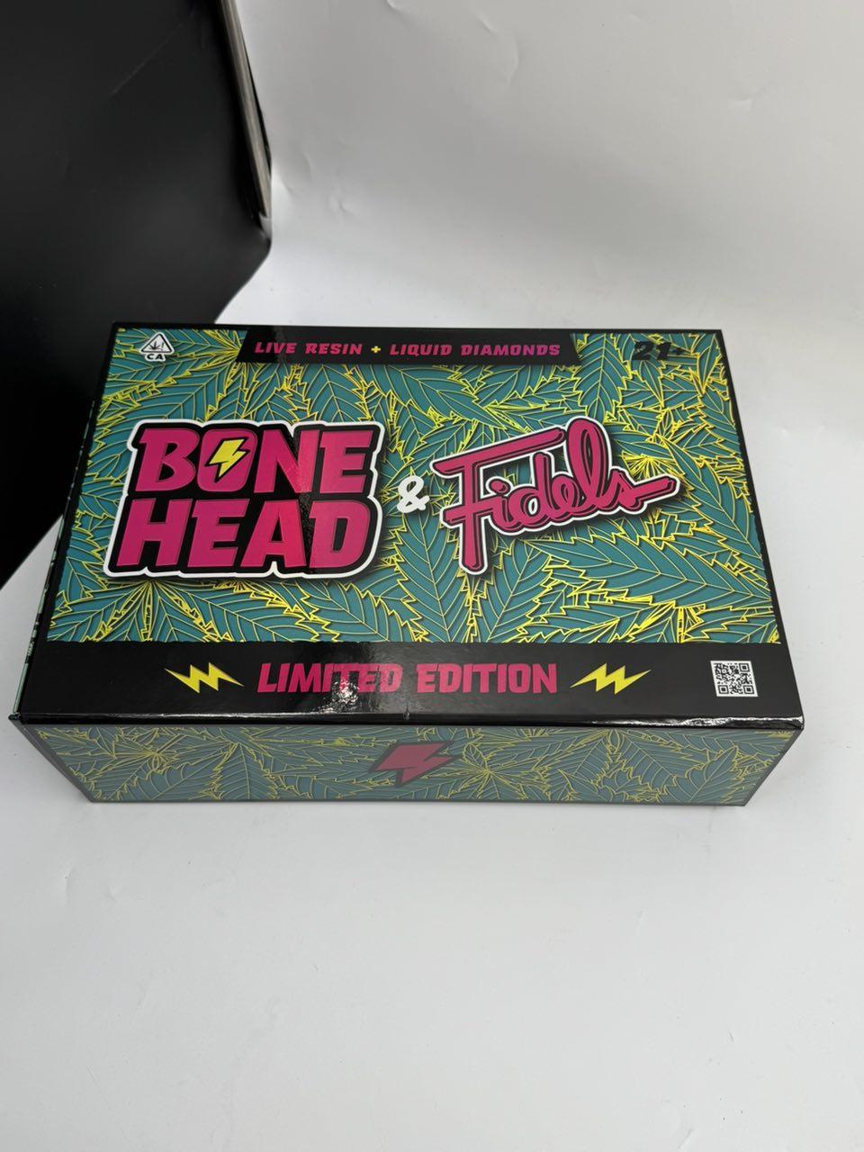BONEHEAD X FIDELS LIVE RESIN DISPOSABLES