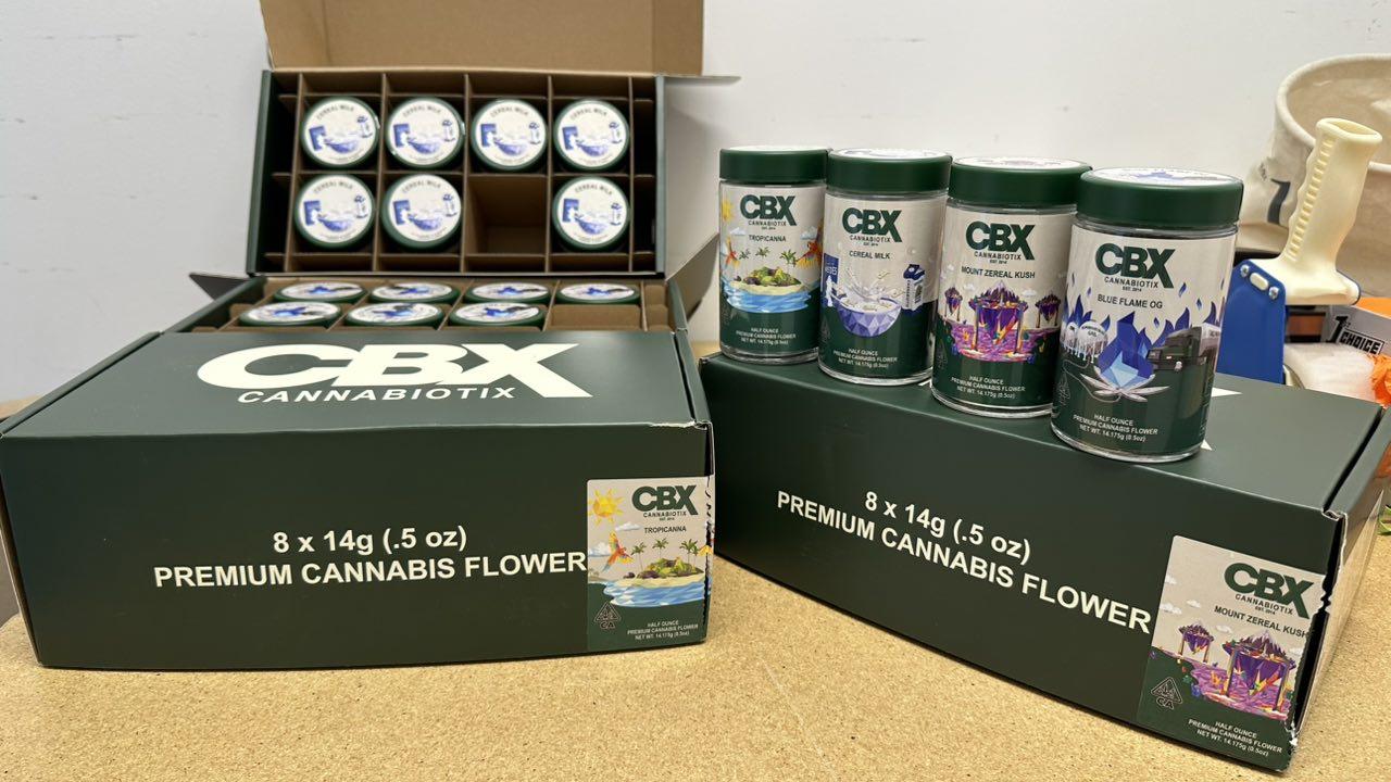 CBX CANNABIOTIX PREMIUM CANNABIS FLOWERS 14,75G JARS