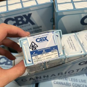 CBX LIVE ROSIN CANNABIOTIX