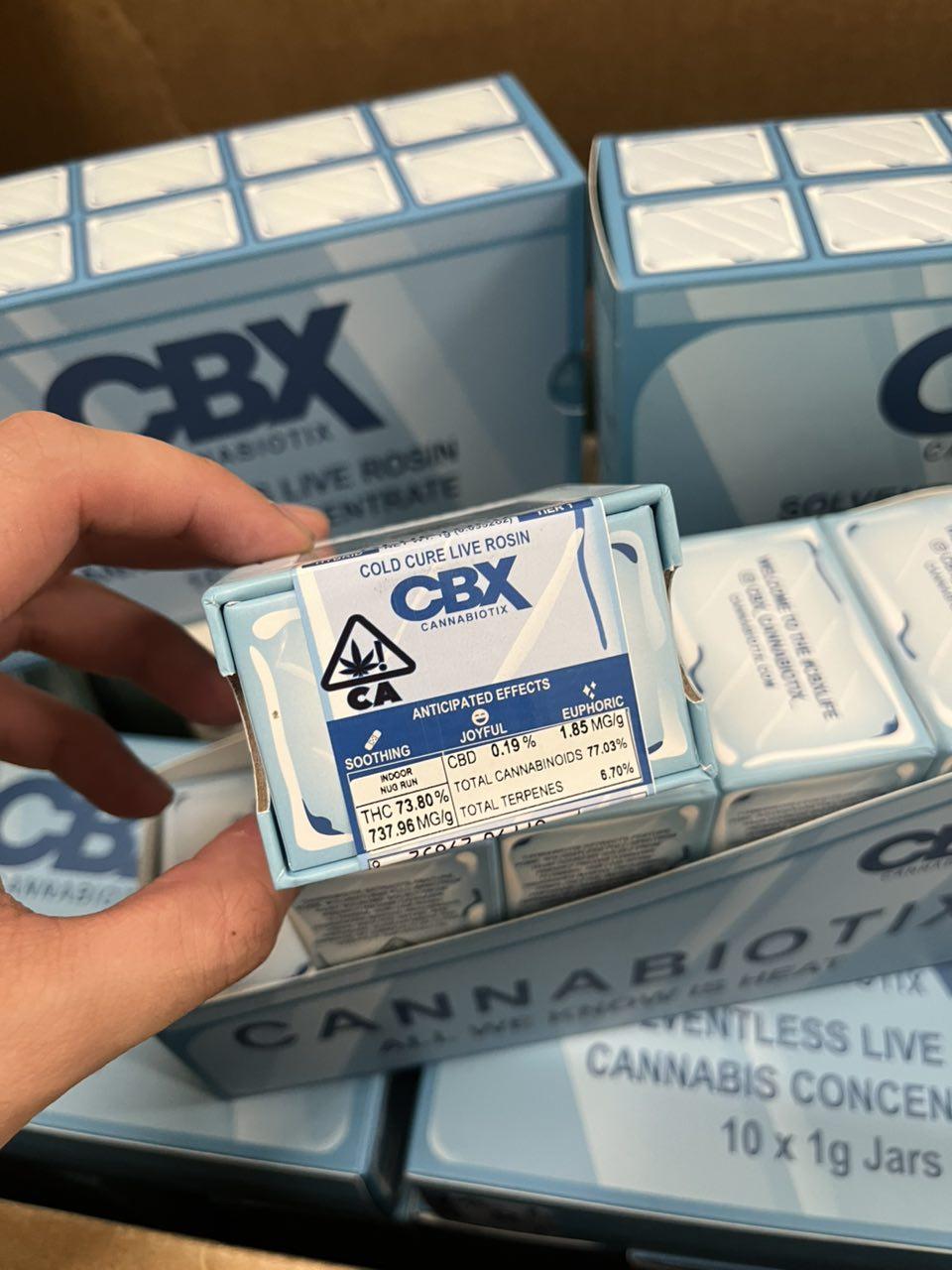 CBX LIVE ROSIN CANNABIOTIX