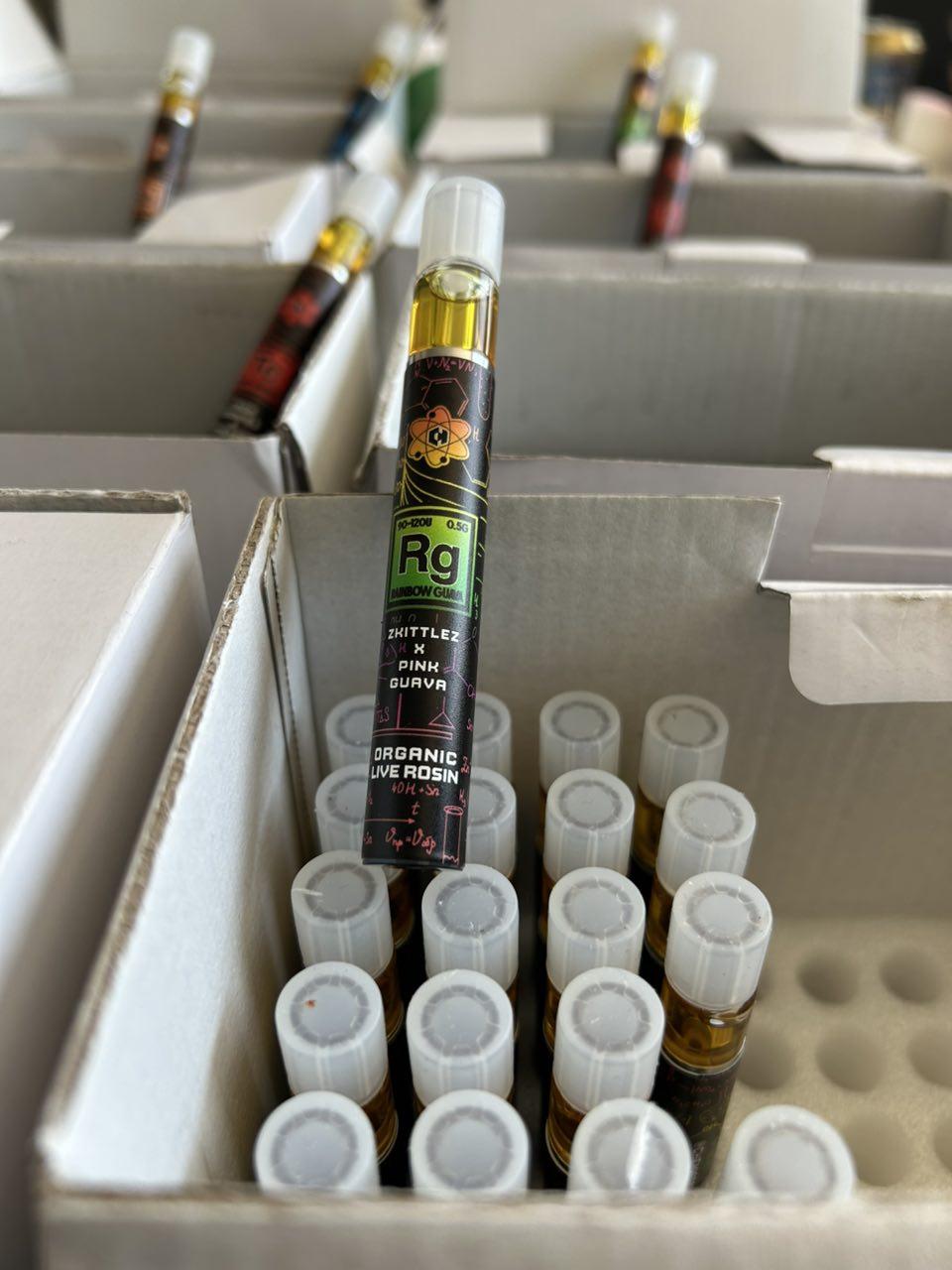 Chemistrees 90u Half G Live Rosin Disposables