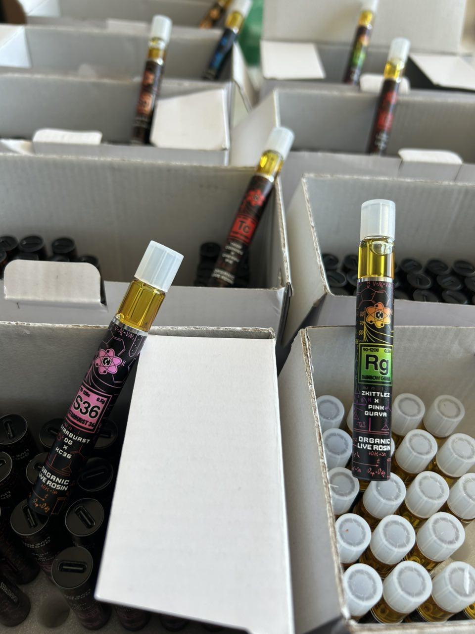 Chemistrees 90u Half G Live Rosin Disposables