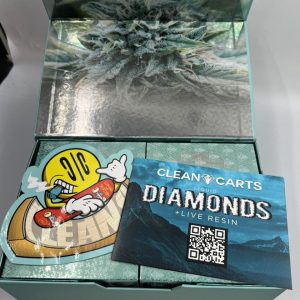 Cleans live resin disposable