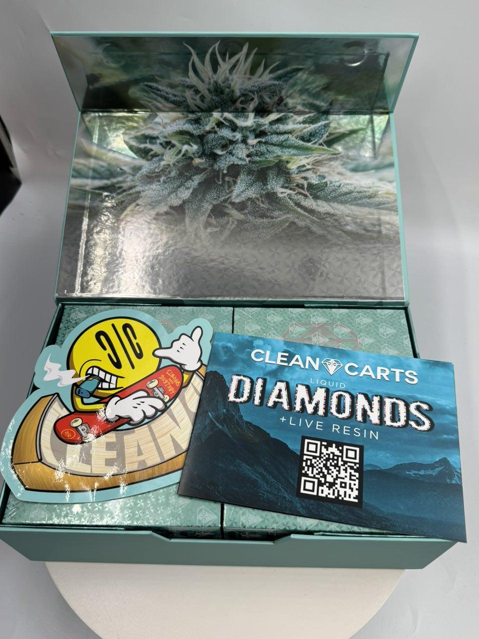 Cleans live resin disposable