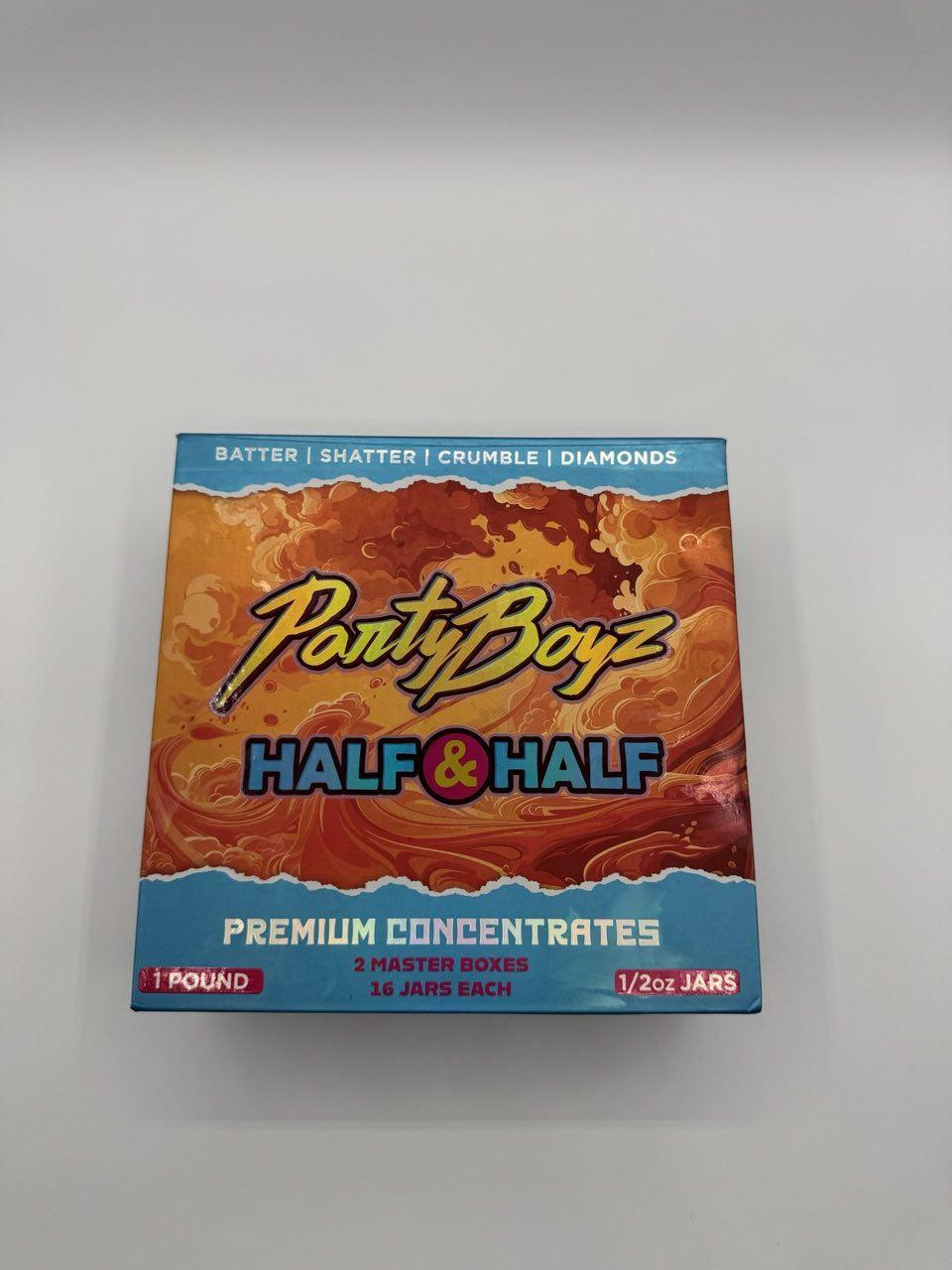 Party’s boyz half & half