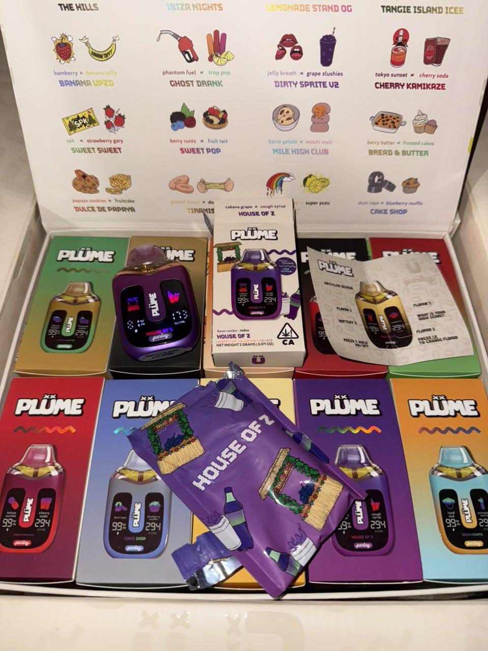 Plume live resin Disposables