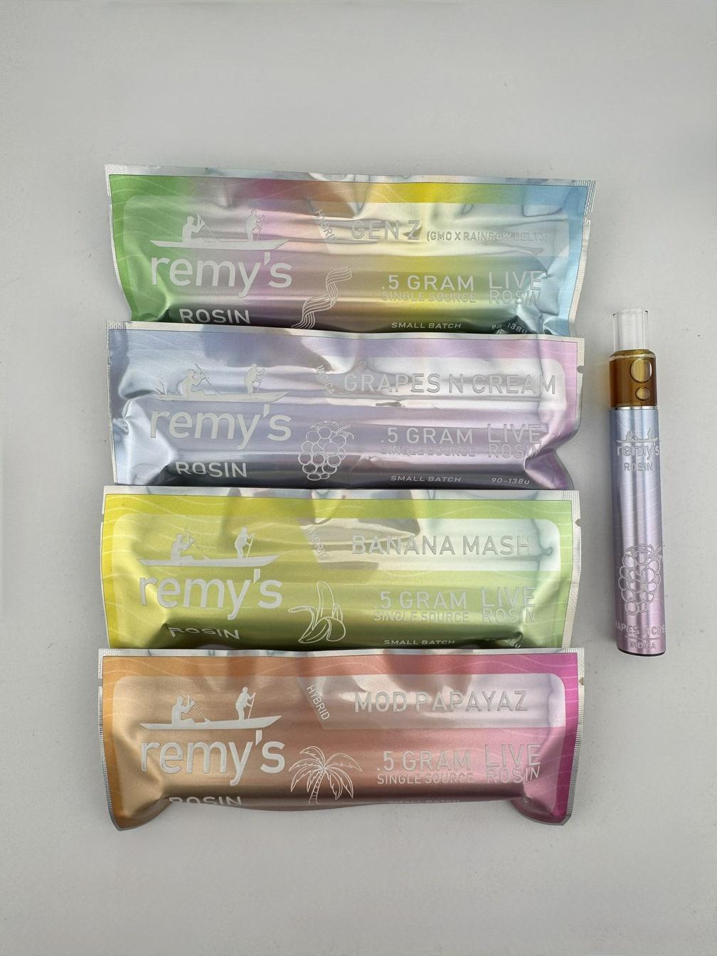 REMY’S .5G LIVE ROSIN DISPOSABLES