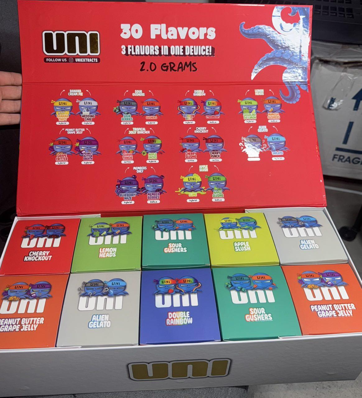 UNI 2g disposable