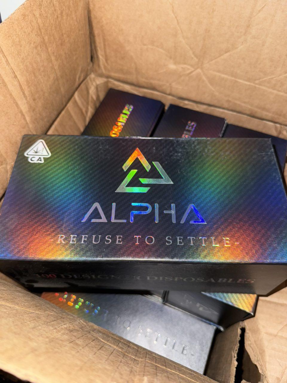 Alpha 1 Gram Disposables