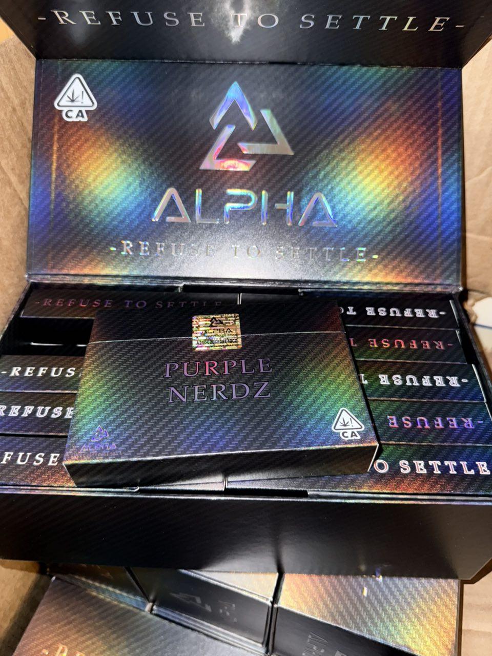 Alpha 1 Gram Disposables