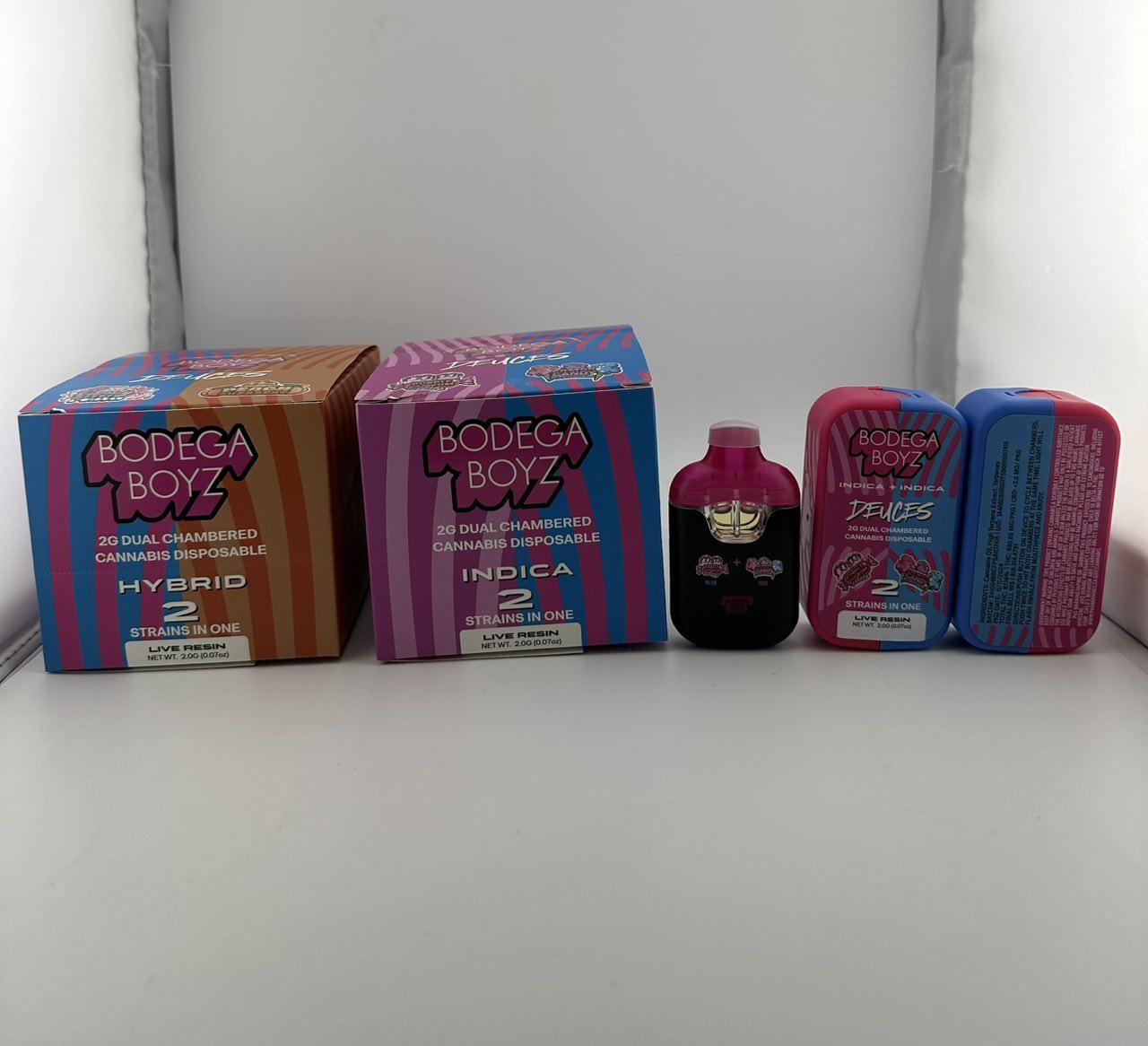 Bodega Boyz live resin disposables