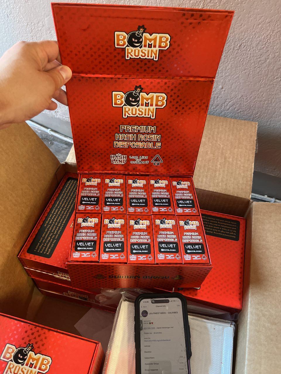 Bomb rosin hash rosin disposable