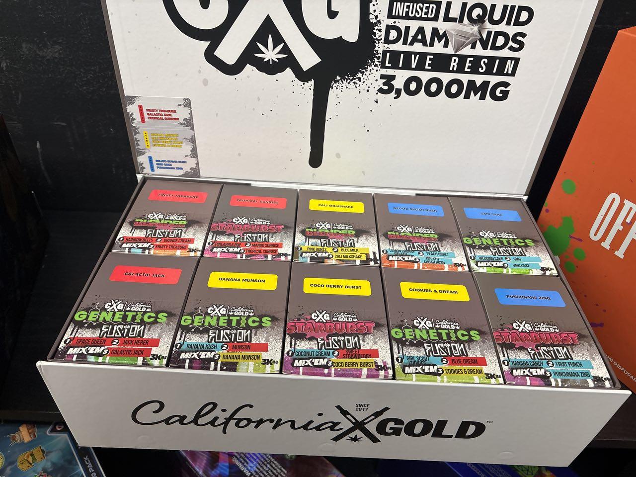 California gold disposable