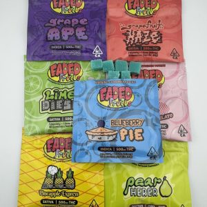 Faded Fruits 500mg THC Gummies