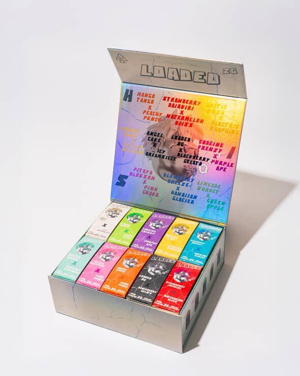 Loaded live resin disposable
