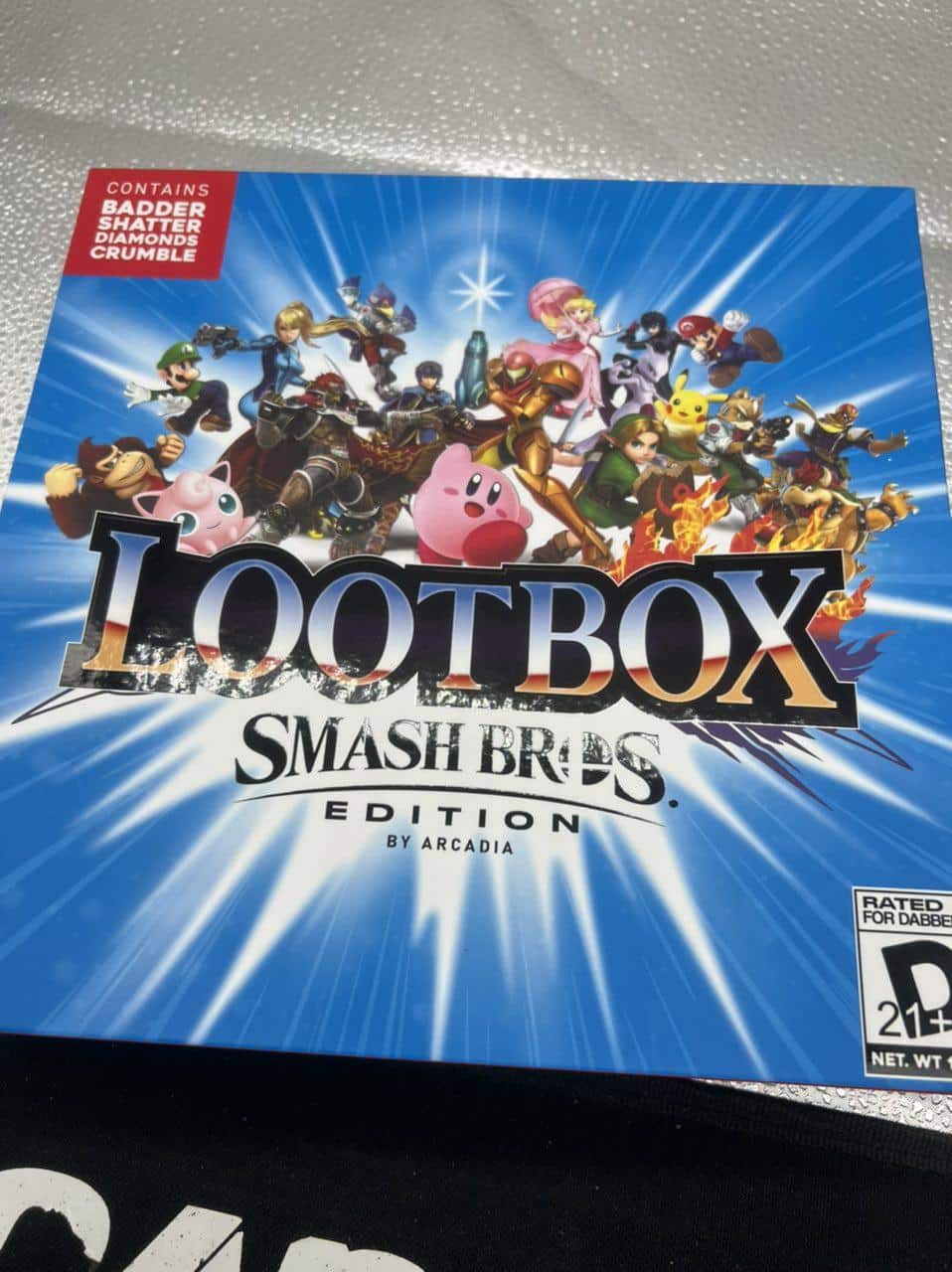 Loot box smash bros edition