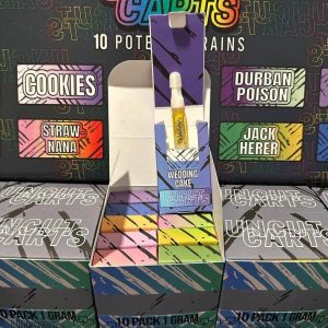 Uncut live resin carts