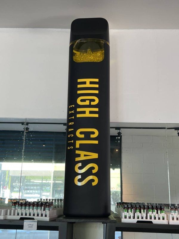 high class live resin disposable