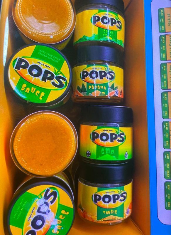 pops live resin sauce extracts