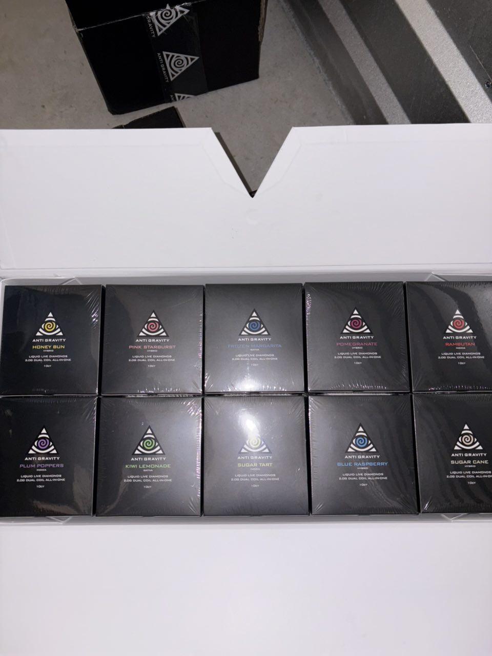 Anti gravity live resin disposables