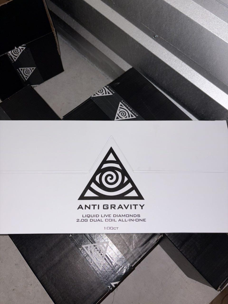 Anti gravity live resin disposables