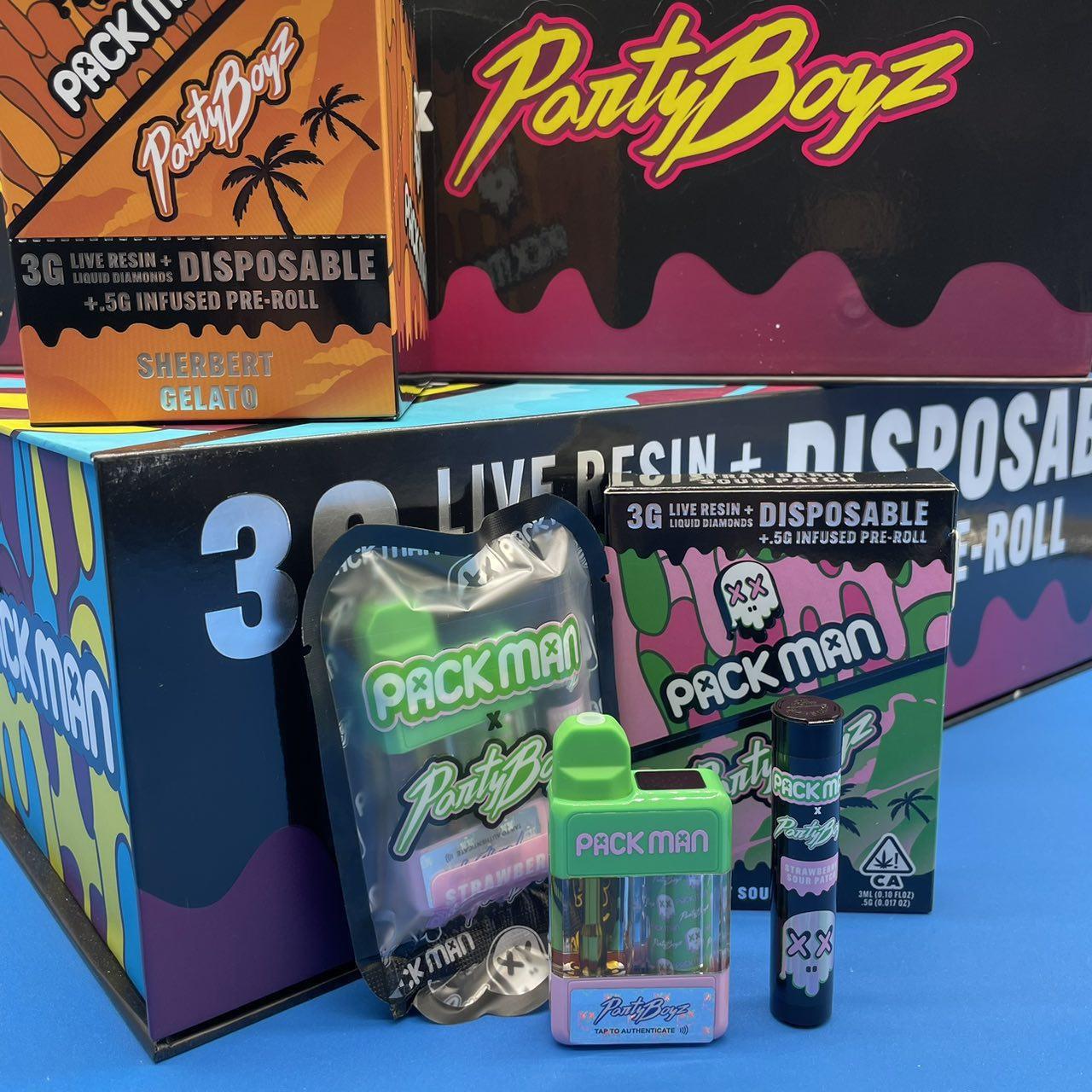 PACKMAN x PARTYBOYS