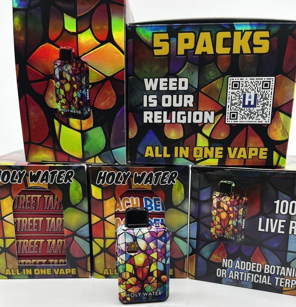 HOLY WATER LIVE RESIN DISPOSABLES