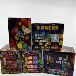 HOLY WATER LIVE RESIN DISPOSABLES