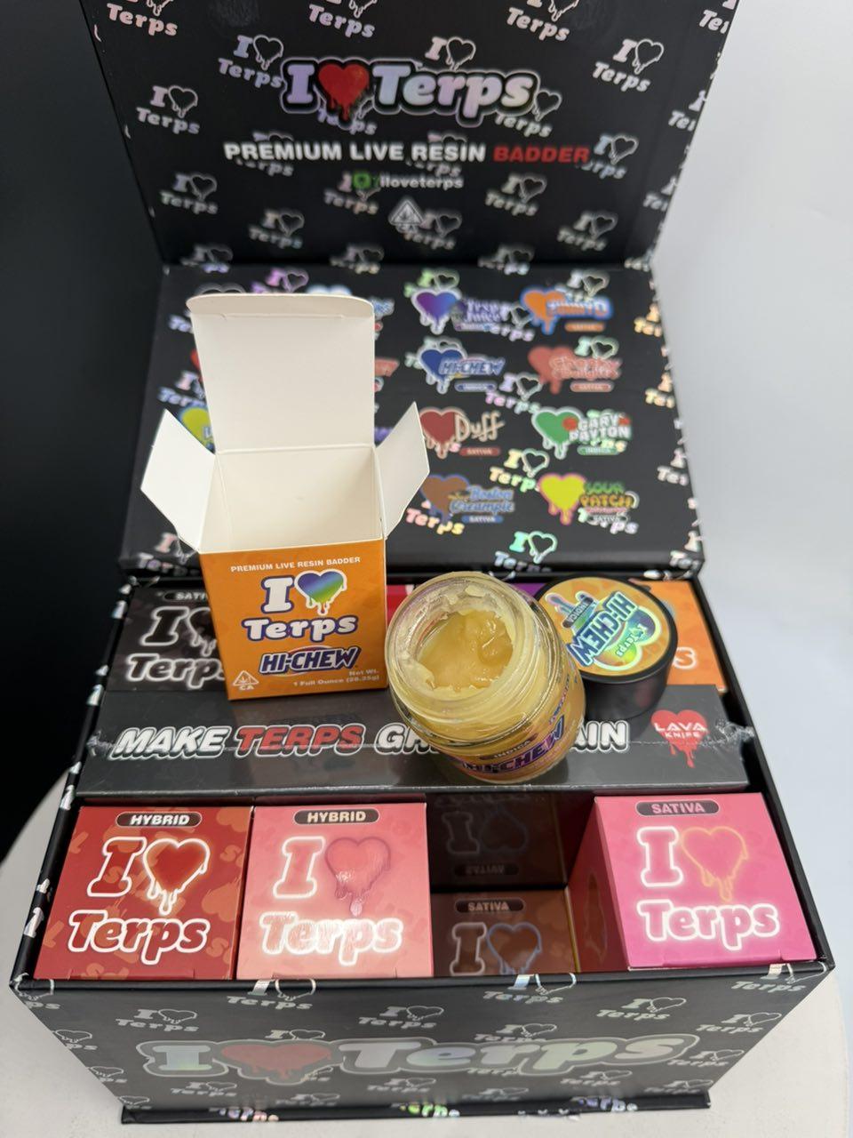 I LOVE TERPS Live Resin extracts Concentrates